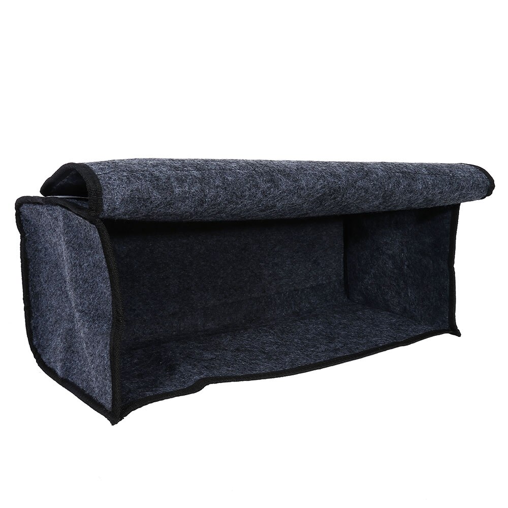 Boîte de rangement en tissu feutré pour voiture, étui de rangement pliable, multi-usages