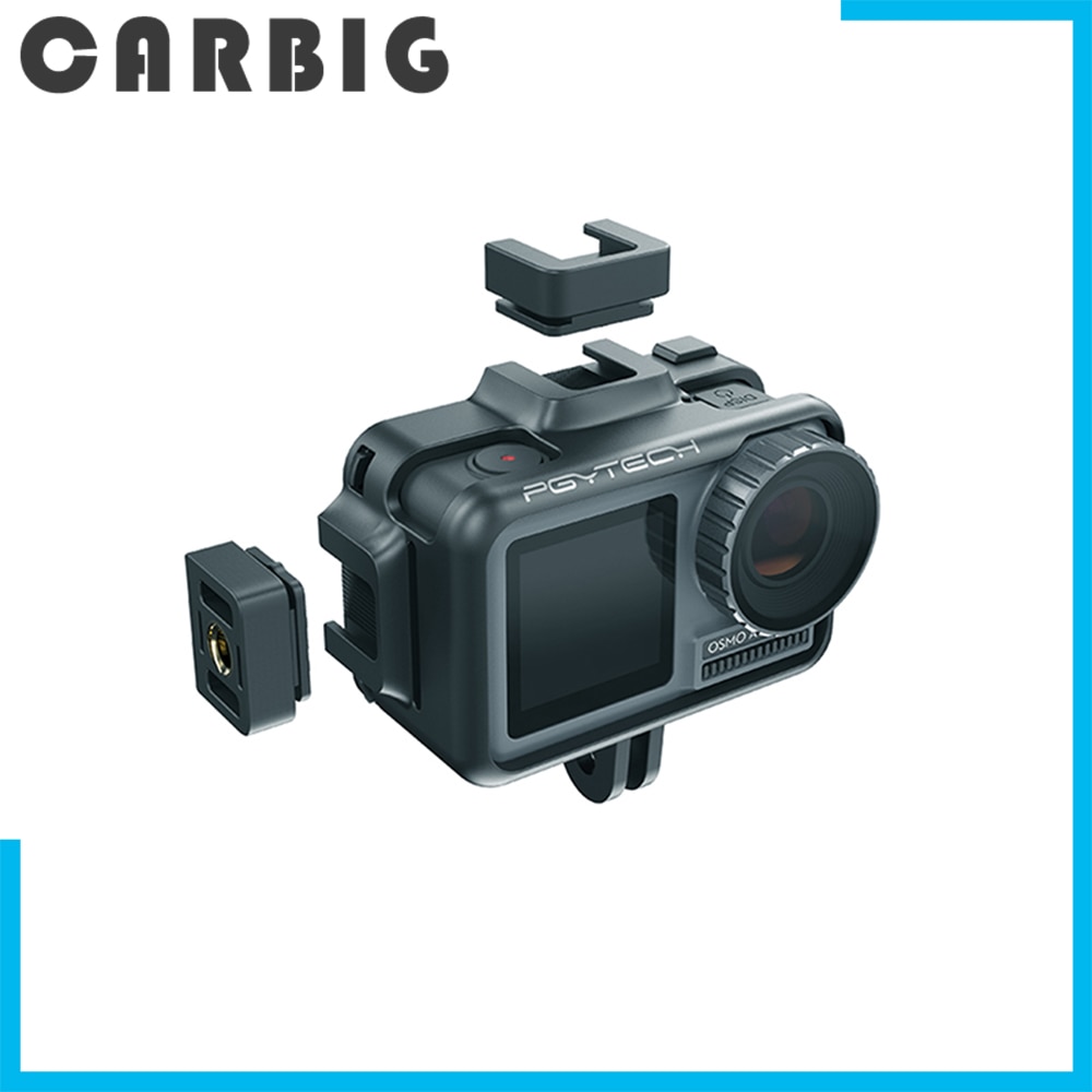 PGYTECH OSMO ACTION Camera Cage custodia protettiva per DJI Osmo Action Sport Camera Frame Cover custodia Shell