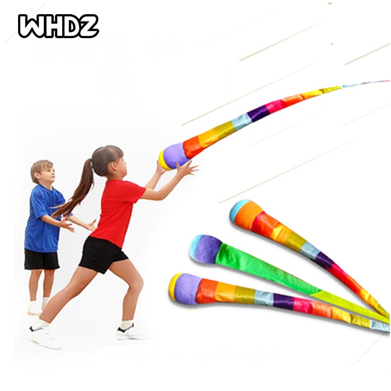 Hand Gooien Lint Regenboog Bal Zandzakken Bean Bag Kinderen Outdoor Games Kinderen Speelgoed Jongens Meisjes 5 6 7 8 9 jaar Jeux Enfant