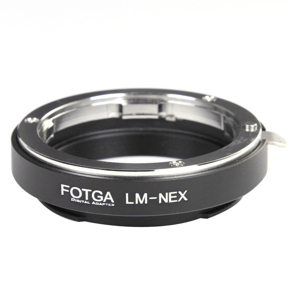 FOTGA LM-NEX Anello Adattatore per Leica M Lens per Sony E Mount A7III A9 A7R A6000 A3000 NEX-7 6 5 3 5N 3VG10E VG20E