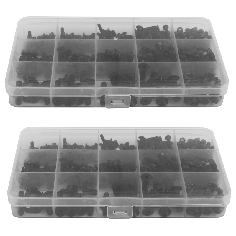 Zwarte zelftappers 3 mm - Plaatschroeven staal zwart | KING