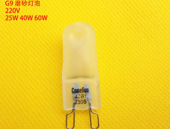 5 STKS/PARTIJ Super Heldere G9 Halogeenlamp 25 w/40 w/60 w Halogeen G9 220 V 2800 K Warm Wit Indoor Clear Halogeen G9 Lamp