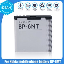 1Pcs BP-6MT BP6MT Bp 6MT Oplaadbare Mobiele Telefoon Batterij Voor Nokia 6720C E51 E51i N78 5610 6110 N82(8G) n81 6720 Li-Po Batterij