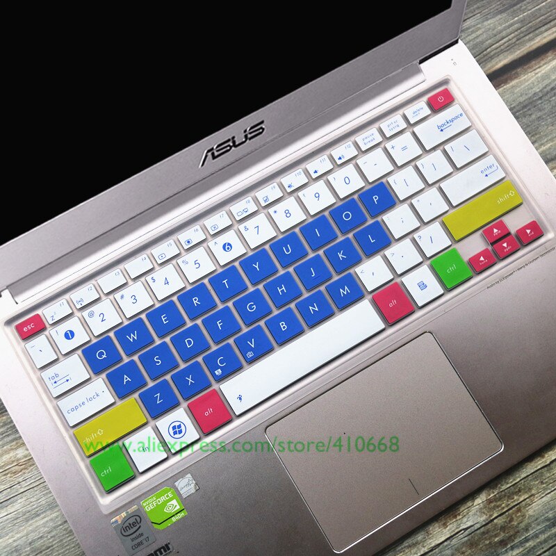 Dla Asus Zenbook UX305F TX300 TP300 P302 UX302 U303L RX310 UX32V UX305L 13.3 &#39;&#39;13 cal osłona na klawiaturę laptopa Protector skóry