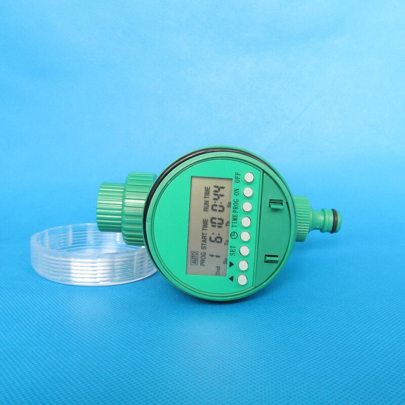 Minuterie d'arrosage étanche analogique LCD de