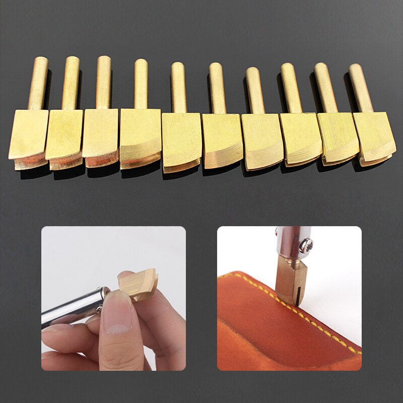 Dispositif électrique de sertissage et de chauffage du cuir, outil pour sceller les bords en laiton, outils électriques de décoration des bords du cuir