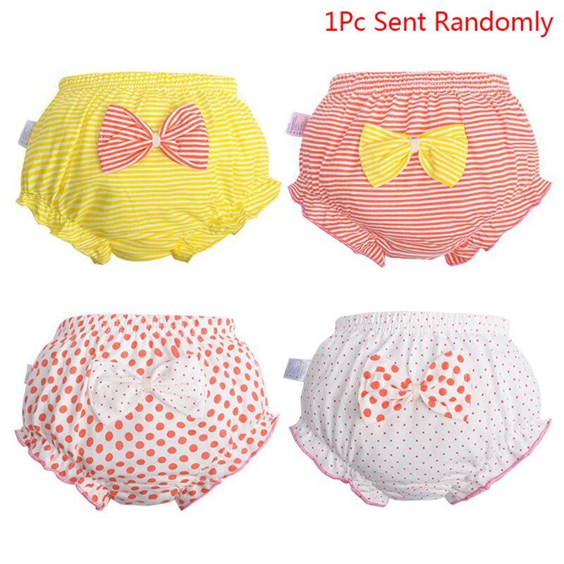 1Pc Bow Baby Cotton Underwear Panties Girls Cute Underpants Shorts Summer Shorts 0-7 Years Old Girl Children: 80