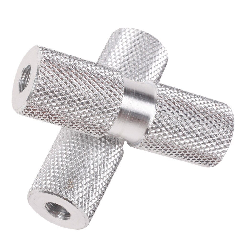 2 uds de aleación de aluminio de ciclismo bicicleta pedales bicicleta eje de pedales pie resto clavijas Anti-deslizamiento trasero pies pedales para BMX de montaña en STOCK: Silver