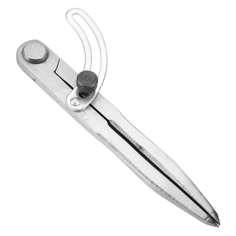 150mm Wing Leather Divider Rotating Tool Carbon Steel Spacing Compasses Edge Area For Mechanical marking and Leather making