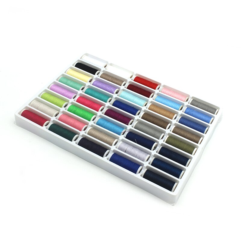 DONYAMY 40 Color 100% polyester sewing thread Set overlock thread Abrasion resistance fournituren sewing thread metre cones