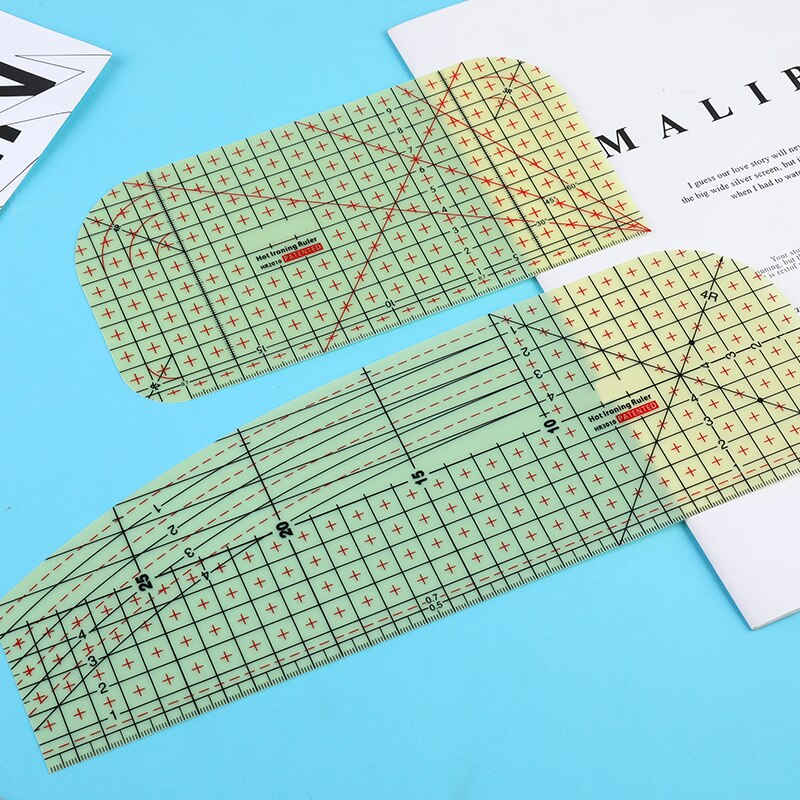 5 Styles Heat Resistant Ruler Household Ironing Tool Ironing Ruler Patchwork Tailor Ruler Sewing Supplies Measuring Tool
