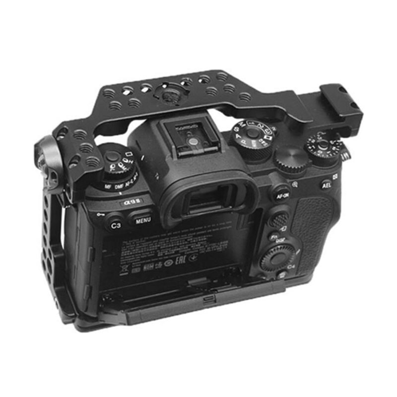 Anlage KäFeige Schnelle Freisetzung Platte mit Griff für Sony A7R4 A92 A9II Kamera Aluminium Legierung