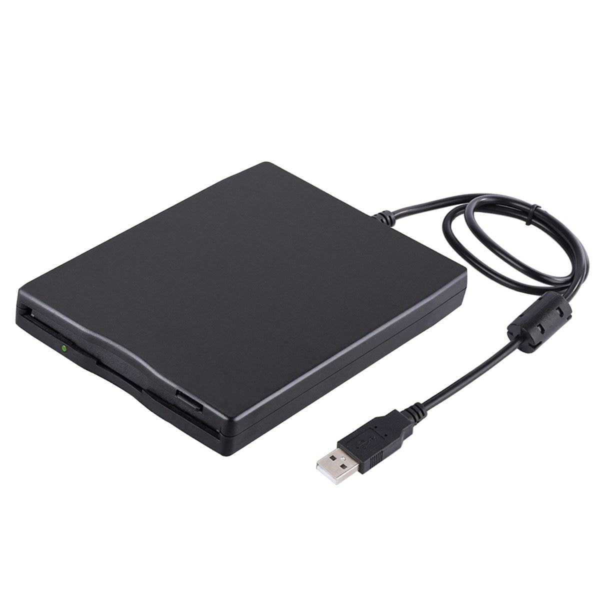 USB Floppy Drive, 3.5 inch USB External Floppy Diskette Drive 1.44 MB FDD Portable USB Drive Plug and Play for Laptops Desktop