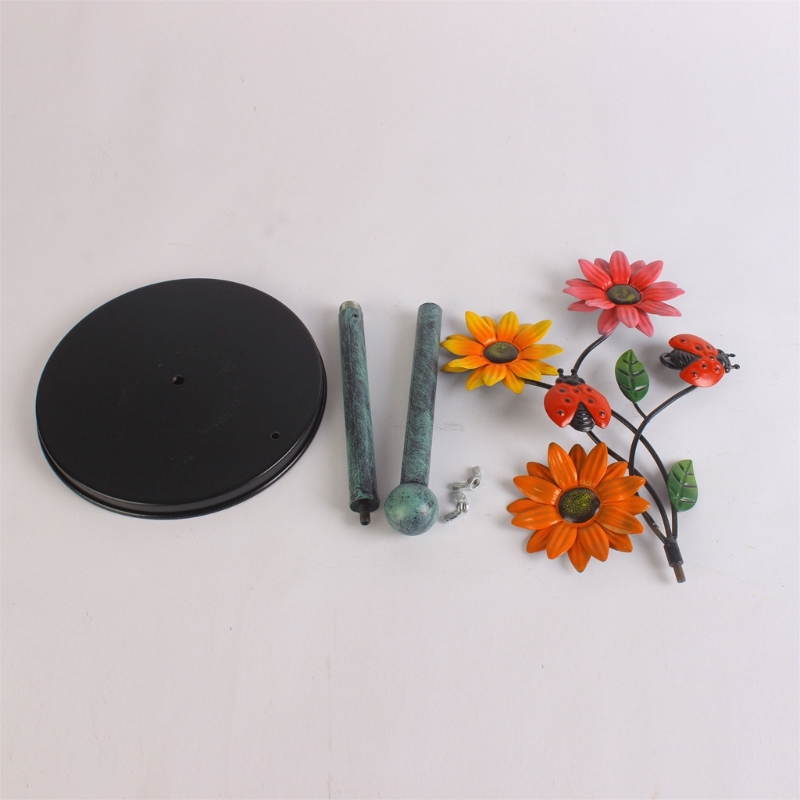 Countertop Paper Towel Holder Kitchen Roll Paper Stand Flowers Christmas Iron Napkin Stand Vertical Tissue Holder