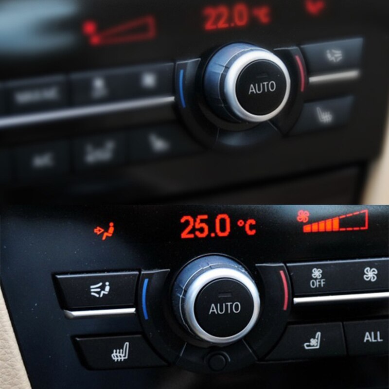 Bil temperatur justering bryter knott a/c klimaanlegg knott for-bmw 5 6 7 serie  x5 x6 f10 f07 f11 f01 f15 f16