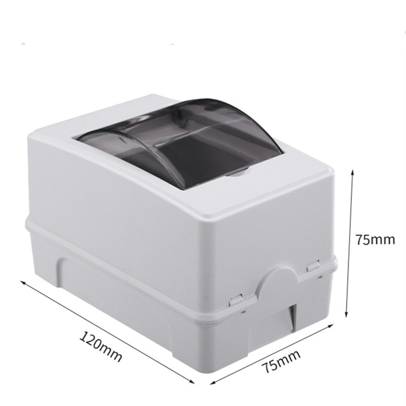Home 2-3 Ways Plastic Junction Box Indor Wall Distribution Box for Circuit Breaker