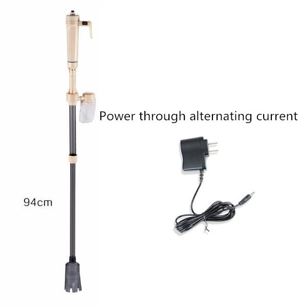 filtro de agua de acuario actualizado, cambio de batería, sifón eléctrico, aspiradora automática para el hogar, tanque de peces, lavadora de filtro de bombeo de grava: 94C