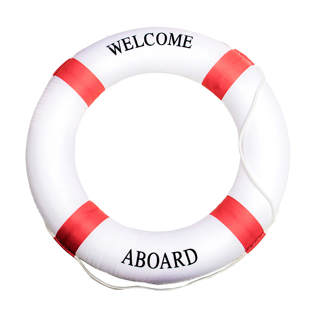 Adult Swimming Buoy Double Thickening Children Floating Ring Lifesaving Inflatable Water Buoy Swimming Pool Lifebuoy: 03-C