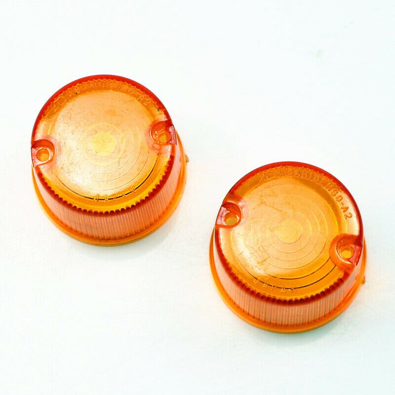 Amber Turn Signals Indicator Light Lens Cover For Kawasaki KDX250 KDX200 KLX250