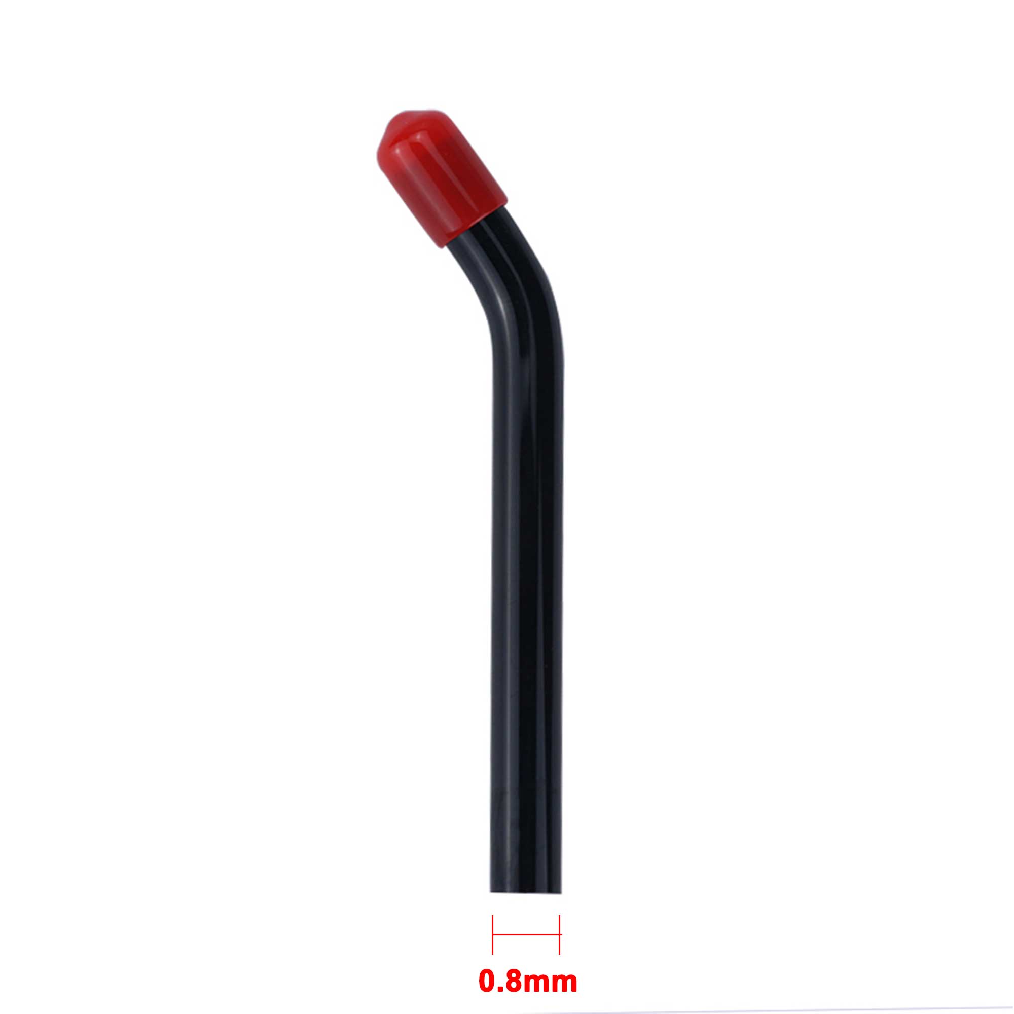 Guía de curado Dental de 12mm, puntas de varilla de fibra óptica para lámpara de luz LED de curado Dental, blanqueamiento Dental, más tipos de equipos dentales, 1 ud.: YELLOW