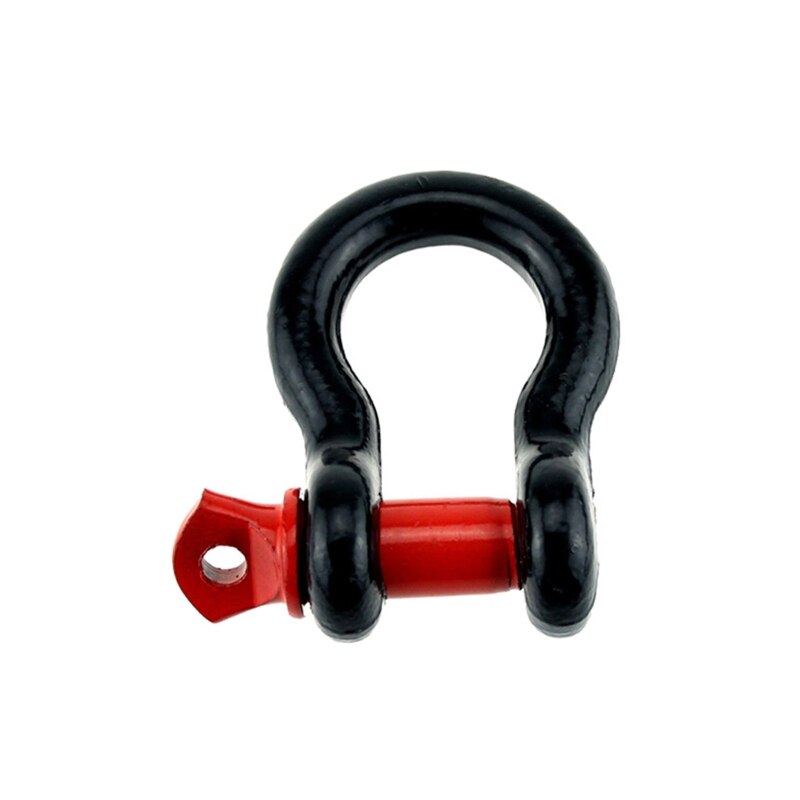 High Hardness Iron U-hook 2.0 T/4.75T/6.5T Towing Hook Adapter for Trailer Car Universal Vehicle U-hook: 2T