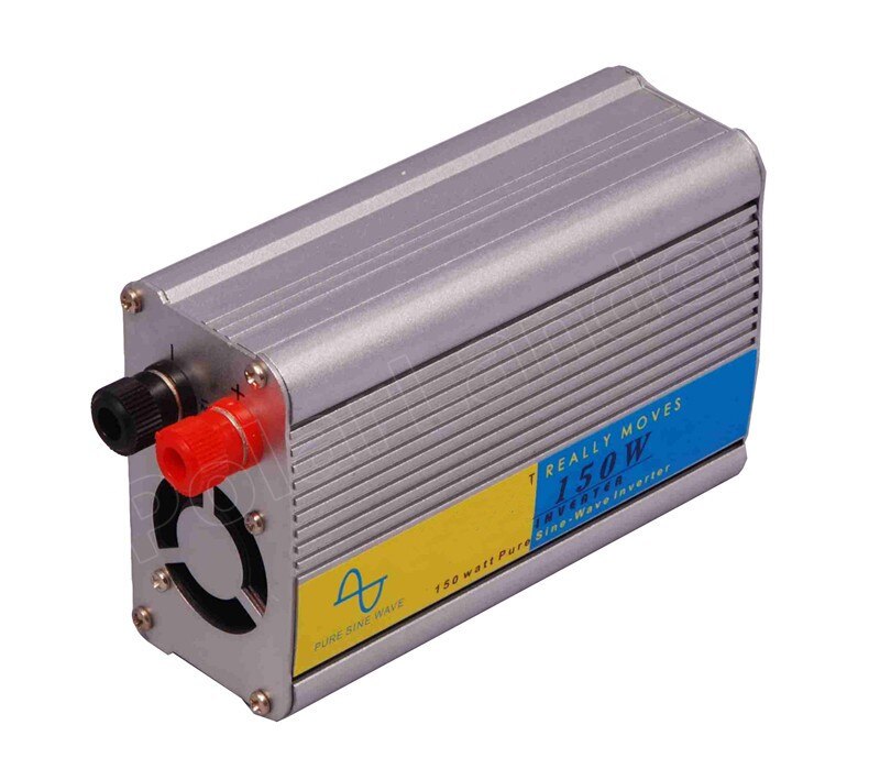 12V turn 220V car power converter household pure sine wave inverter 150W
