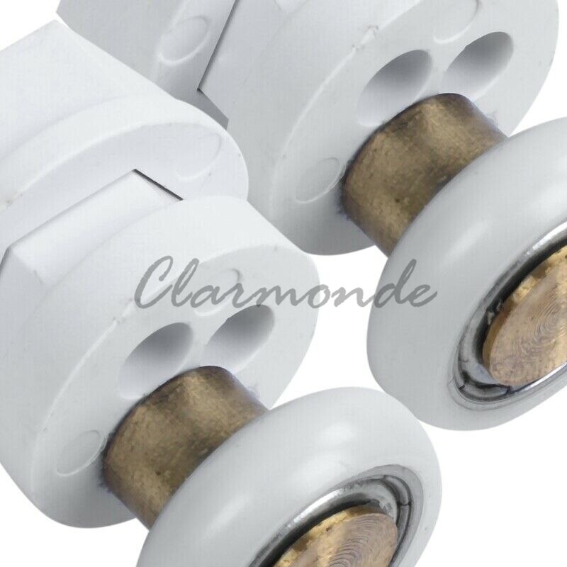 8 x Douche Deur VERVANGING Runner Wielen Voor Rollen 19mm, 23mm, 25mm & 27mm