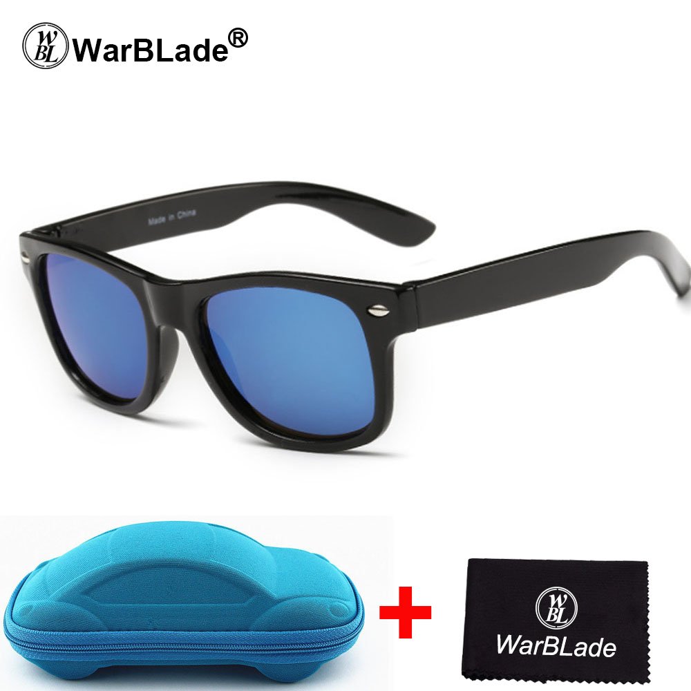 WarBLade Cool Zonnebril voor Kids Zonnebril voor Kinderen Jongens Meisjes Sunglass UV 400 Bescherming met Case Kinderen