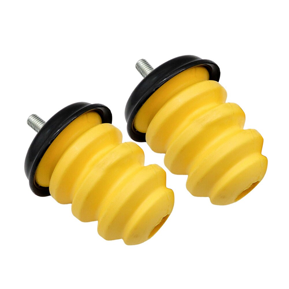 2Pcs Car Rear Suspension Frame Axle Rubber Leaf Spring Bumper Bump Stop FOR 99-06 SILVERADO 1500 HD 523-049