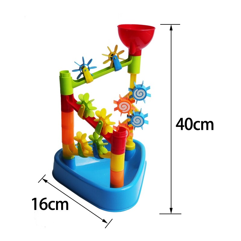 Outdoor Sand Water Table Summer Fun Toy Beach Table Beach Play Portable Educational Sand Kit Kids