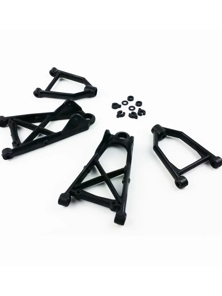A Arm Radnabe Schott Stoßstange Unterfahrschutz Überrollkäfig Schockturm für Hpi Rovan KM Baja 5b 5t 5sc Buggy Truck: WHITE