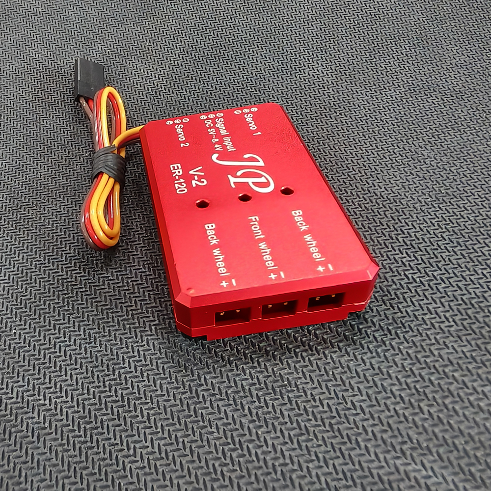 JP Hobby contrôleur rétractable ER120 V1 et V2 pour train d'atterrissage rétractable RC à voilure fixe JP 4 kgs
