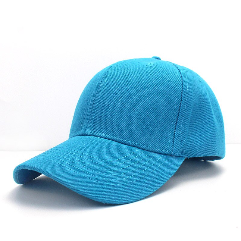 2019 Nuovo Cappello Da Baseball di Colore Solido Uomini Della Protezione Delle Donne Della Protezione Del Cappello Del Sole All'aperto Casual Trucker Snapback Nero Hip Hop Papà cappelli Gorras: N