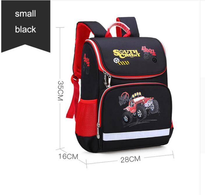 1-5 Grade enfants sacs d'école enfants sac à dos école pour garçons filles école sac à dos enfant étanche grand papillon sac à dos enfants: black small