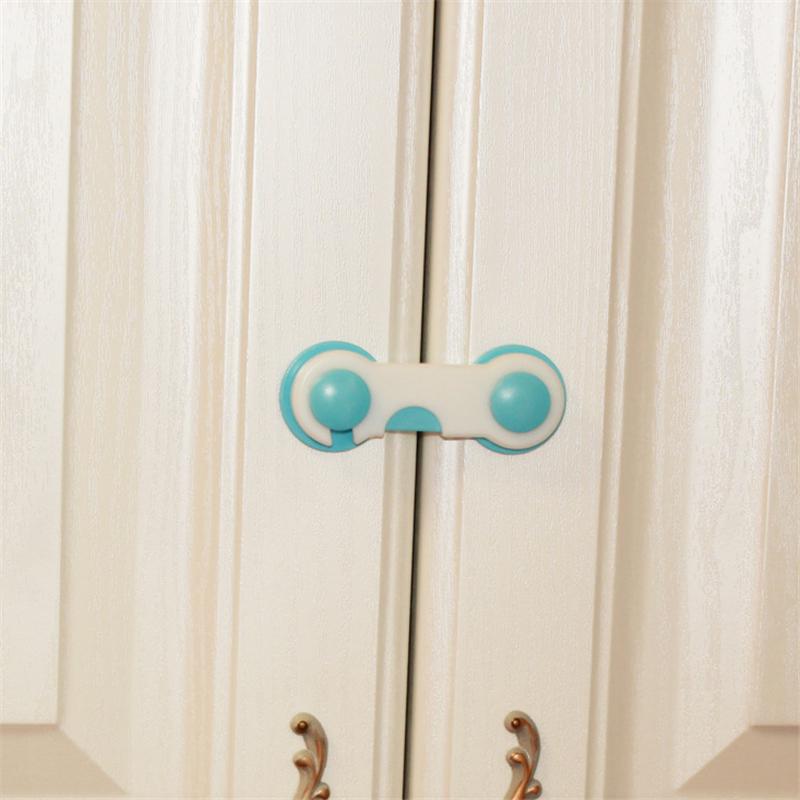 kids Multifunctional Safety Care Plastic Lock Drawer Door Cabinet Cupboard Baby Safety Locks Strap Baby Safe Protection Props