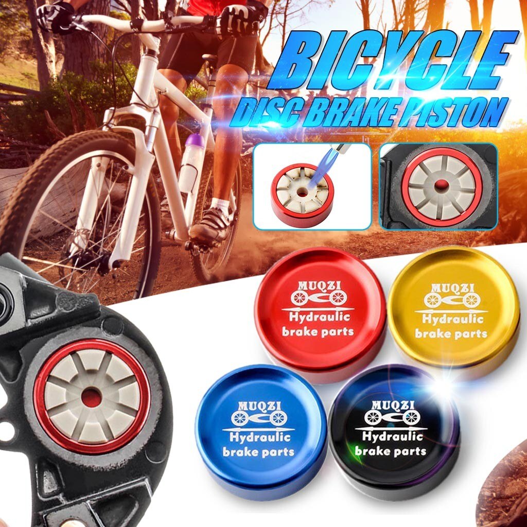 Repuestos para pinza de freno hidráulica de pistón de titanio para bicicleta Shimano XT/M785 / M8000/SLX675, piezas de freno universal para bicicleta #0814g30