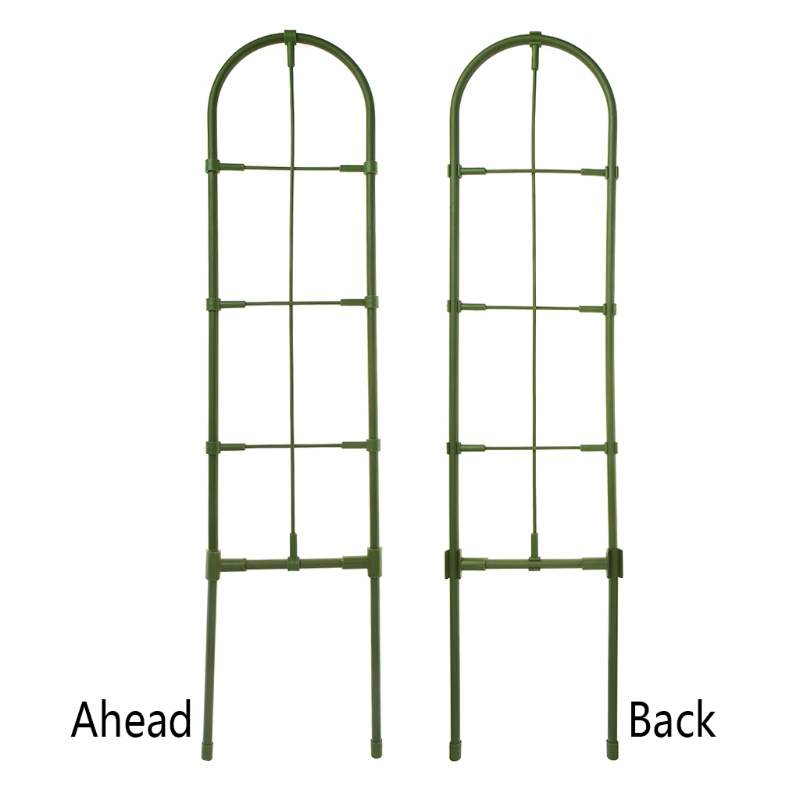 Planter støtteramme espalier klatre gør-det-selv blomsterranker pottestativ haveredskaber 60 x 13cm haveartikler