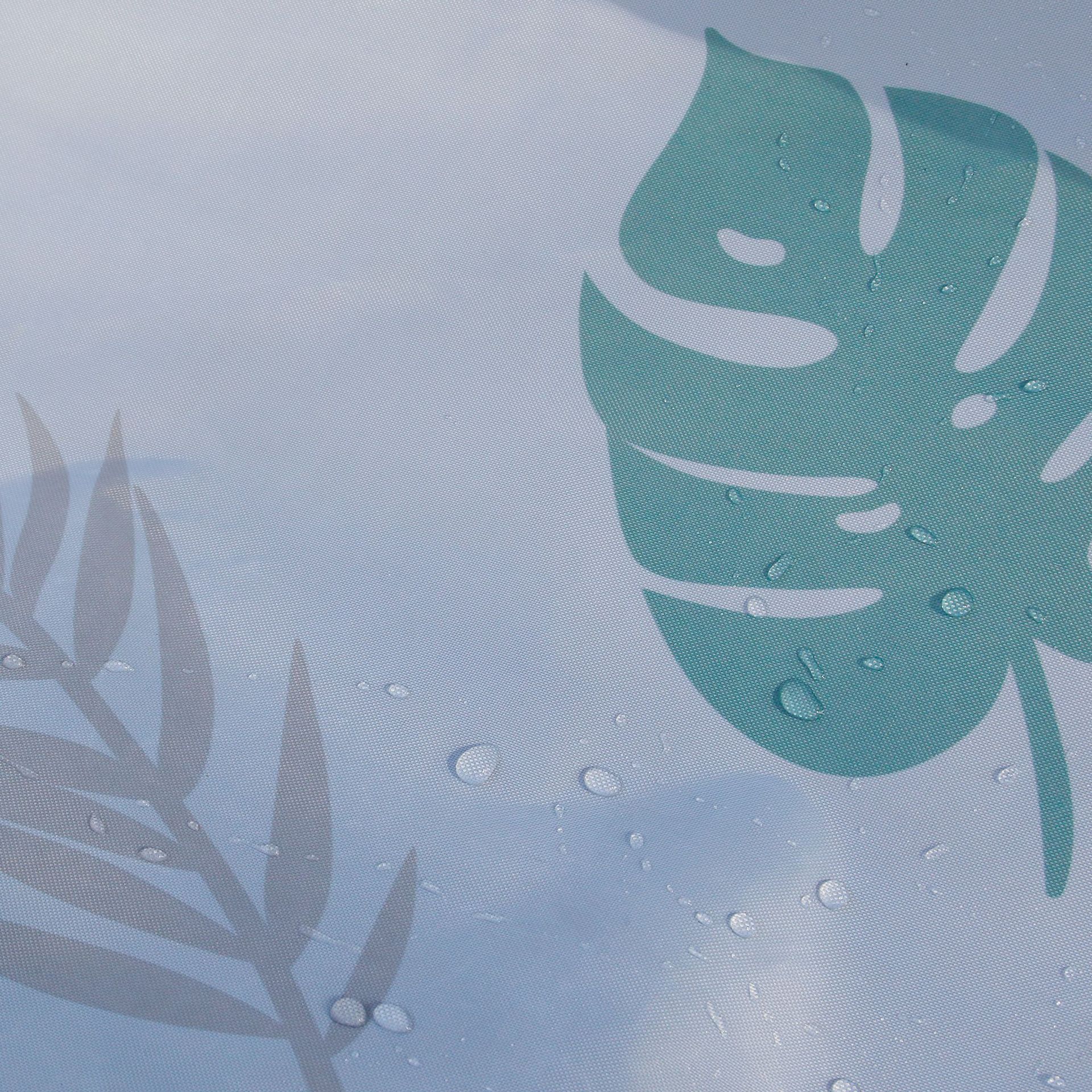 Waterproof Sun Shelter Garden Printed Sunshade Sail Outdoor Leaf Rainproof Shade Patio Terrace Pool Swimming Awning Canopy