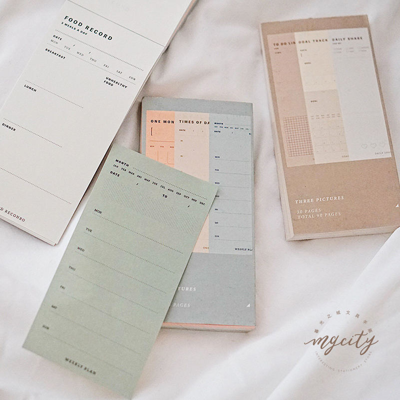 Jianwu 1 Pc Retro Planner Bullet Journal Memo Pad Boodschap Kaart Diy Notitieblok Nota Schoolbenodigdheden