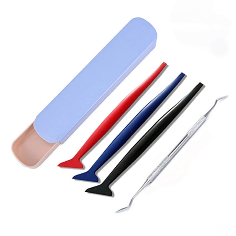 Auto Stickers Hardheid Wrap Vinyl Gereedschap Micro Zuigmond Schraper Auto Micro Schraper 094D