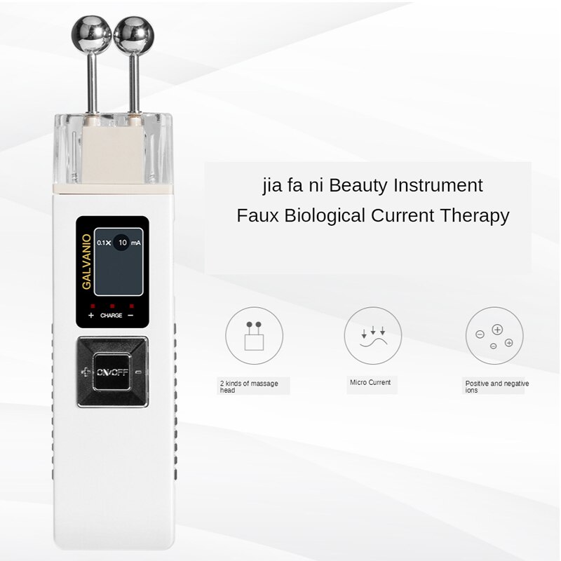 Import- en exportinstrument voor bio-ionen voor diepe gezichtsreiniging over de grenzen heen