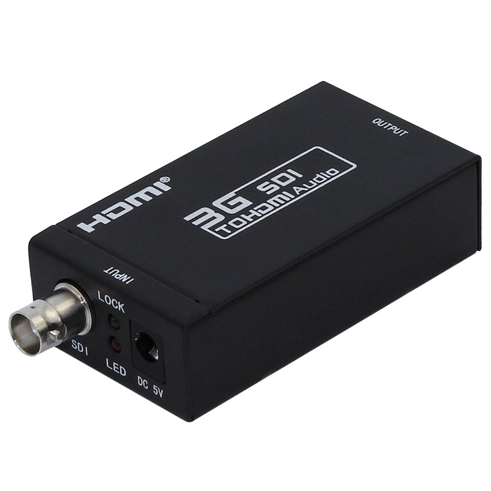 Retail Mini Hd 3G Sdi Naar Hdmi Converter Adapter Ondersteuning HD-SDI/3G-SDI Signalen Zien Op Hdmi Display