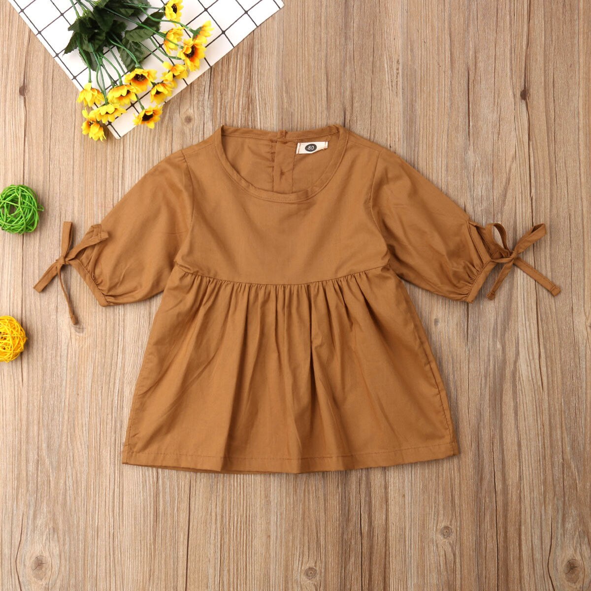 Pudcoco meisjesjurk 6m-4y ons peuter kinderen babymeisjes jurk met halve mouwen prinses feest tutu jurken kleding: 2t