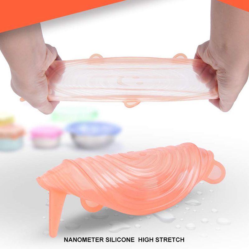 Silicone Stretch Lids - Ultimate Instalids Silcone Lids And Food Covers Huggers Container Silcone Lids Reusable Durable Good Ela