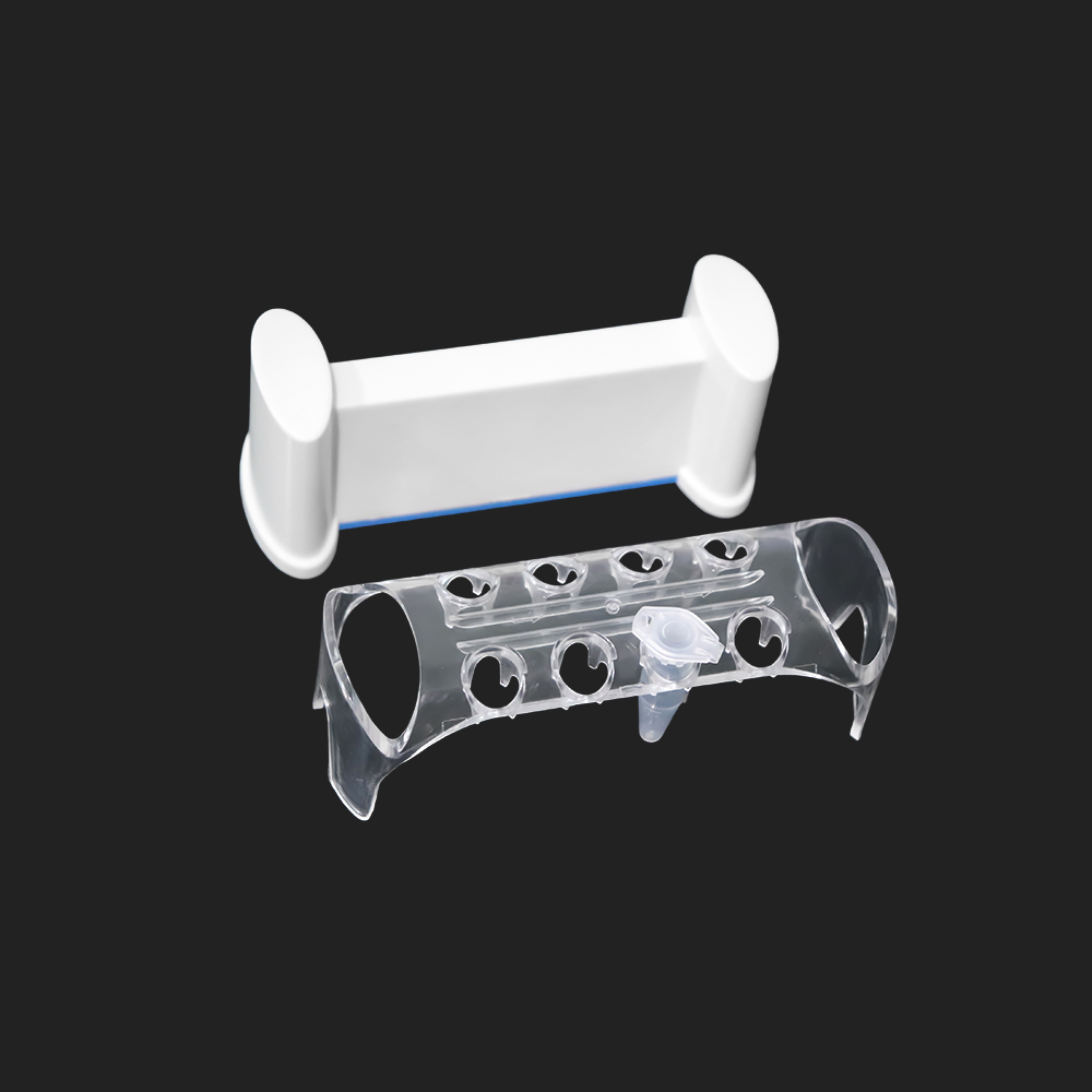 8-Well Magnetic Stand for 1.5mL/2mL Tubes - Detachable Centrifuge Tube Rack with Strong Magnets