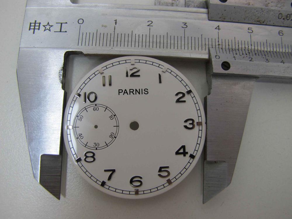 38.9mm klockor urtavla passar eta 6497 sea -g 3600 urverk urtavla parnis klocka delar: Kaffetavla