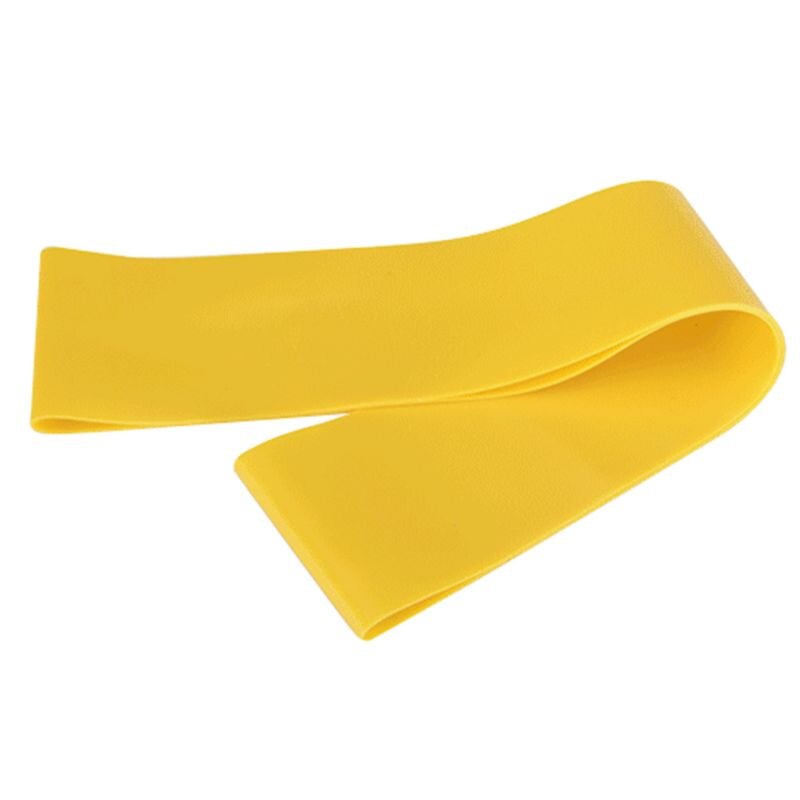 Ben røv latex modstandsbånd træning fitness yoga stretching loops home gym: Gul