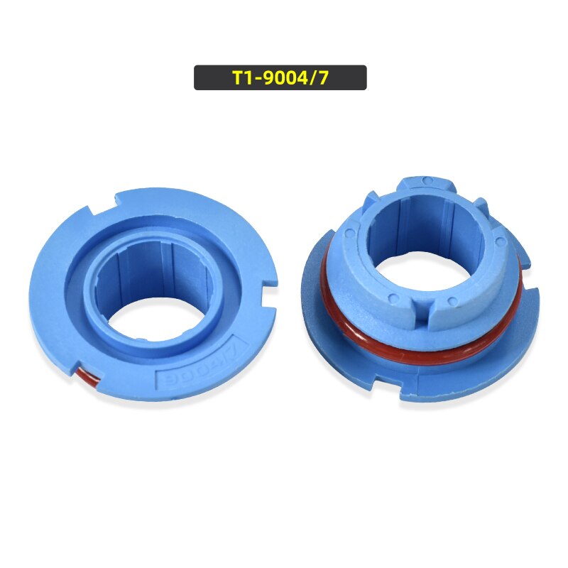 2PCS LED Car Headlight Bulb Base Adapter Socket Holder H1 H3 H4 H7 H11 9005 HB3 9006 9004 9007 H13 880 881 For T1 Auto Headlamps: 9004 9007 Socket Kit