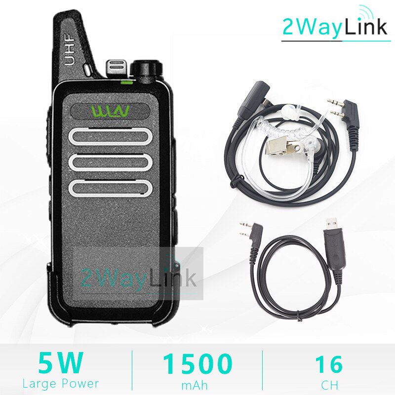WLN KD-C1 Radio Mini Walkie Talkie UHF Handheld Zwei Weg Ham Radio 5W Mini Radio ZT-X6 RT22 Handliche talki walki BF-888S 888S KD-C2