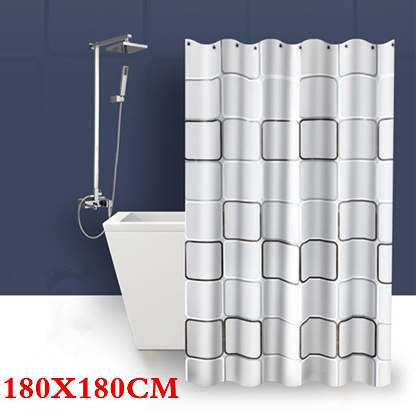 6 Size U/L-Shaped Shower Curtain Rod Retractable Curved 201 Stainless Steel Rail Rod No Punching Bathroom Curtain Mounting Rod: 180X180CM